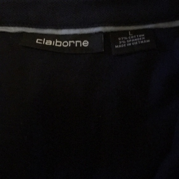Liz Claiborne Short Sleeve Polo - Picture 3 of 4